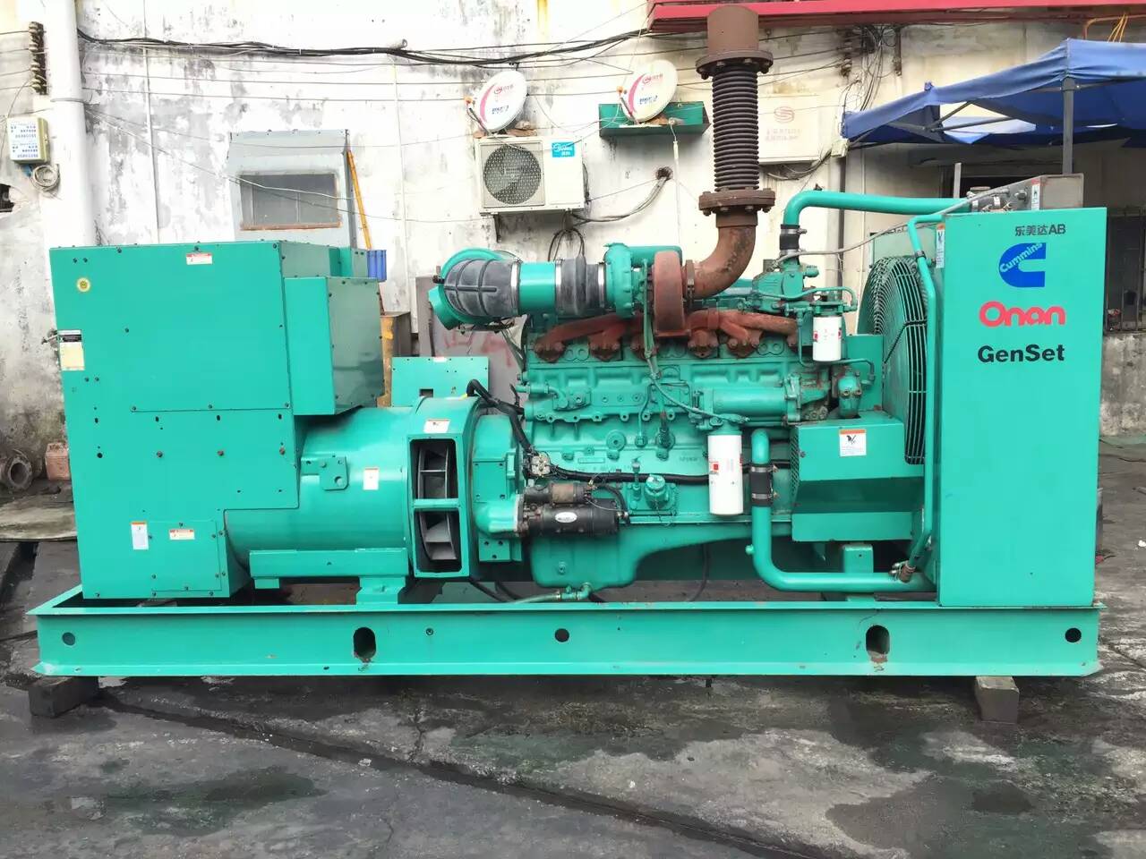 梨林镇租赁发电机-柴油发电机不正常冒烟的原因